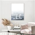 Picture of Exhale Waves _GroupedProduct_Rectangle_Portrait_Canvas_Framed_