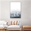 Picture of Exhale Waves _GroupedProduct_Rectangle_Portrait_Canvas_Framed_