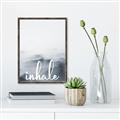 Picture of Inhale Waves _GroupedProduct_Rectangle_Portrait_Canvas_Framed_