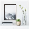 Picture of Inhale Waves _GroupedProduct_Rectangle_Portrait_Canvas_Framed_