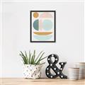 Picture of Pastel Modern I  _GroupedProduct_Rectangle_Portrait_Canvas_Framed_