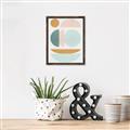 Picture of Pastel Modern I  _GroupedProduct_Rectangle_Portrait_Canvas_Framed_