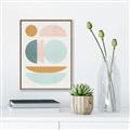 Picture of Pastel Modern I  _GroupedProduct_Rectangle_Portrait_Canvas_Framed_