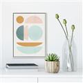 Picture of Pastel Modern I  _GroupedProduct_Rectangle_Portrait_Canvas_Framed_
