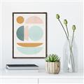 Picture of Pastel Modern I  _GroupedProduct_Rectangle_Portrait_Canvas_Framed_