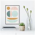 Picture of Pastel Modern I  _GroupedProduct_Rectangle_Portrait_Canvas_Framed_