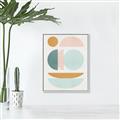 Picture of Pastel Modern I  _GroupedProduct_Rectangle_Portrait_Canvas_Framed_