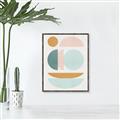 Picture of Pastel Modern I  _GroupedProduct_Rectangle_Portrait_Canvas_Framed_