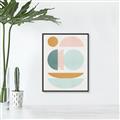 Picture of Pastel Modern I  _GroupedProduct_Rectangle_Portrait_Canvas_Framed_