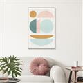 Picture of Pastel Modern I  _GroupedProduct_Rectangle_Portrait_Canvas_Framed_