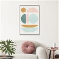 Picture of Pastel Modern I  _GroupedProduct_Rectangle_Portrait_Canvas_Framed_