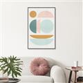 Picture of Pastel Modern I  _GroupedProduct_Rectangle_Portrait_Canvas_Framed_