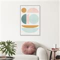 Picture of Pastel Modern I  _GroupedProduct_Rectangle_Portrait_Canvas_Framed_