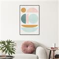 Picture of Pastel Modern I  _GroupedProduct_Rectangle_Portrait_Canvas_Framed_