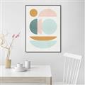 Picture of Pastel Modern I  _GroupedProduct_Rectangle_Portrait_Canvas_Framed_