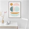 Picture of Pastel Modern I  _GroupedProduct_Rectangle_Portrait_Canvas_Framed_