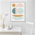 Picture of Pastel Modern I  _GroupedProduct_Rectangle_Portrait_Canvas_Framed_
