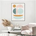 Picture of Pastel Modern I  _GroupedProduct_Rectangle_Portrait_Canvas_Framed_