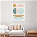 Picture of Pastel Modern I  _GroupedProduct_Rectangle_Portrait_Canvas_Framed_