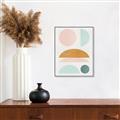 Picture of Pastel Modern II  _GroupedProduct_Rectangle_Portrait_Canvas_Framed_