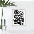 Picture of Noir Leaves I  _GroupedProduct_Rectangle_Portrait_Canvas_Framed_
