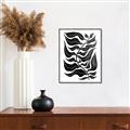 Picture of Noir Leaves I  _GroupedProduct_Rectangle_Portrait_Canvas_Framed_