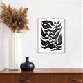 Picture of Noir Leaves I  _GroupedProduct_Rectangle_Portrait_Canvas_Framed_