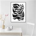 Picture of Noir Leaves I  _GroupedProduct_Rectangle_Portrait_Canvas_Framed_