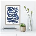 Picture of Classic Blue I  _GroupedProduct_Rectangle_Portrait_Canvas_Framed_