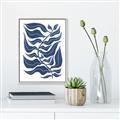 Picture of Classic Blue I  _GroupedProduct_Rectangle_Portrait_Canvas_Framed_