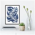 Picture of Classic Blue I  _GroupedProduct_Rectangle_Portrait_Canvas_Framed_