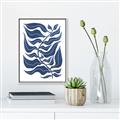Picture of Classic Blue I  _GroupedProduct_Rectangle_Portrait_Canvas_Framed_