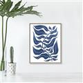 Picture of Classic Blue I  _GroupedProduct_Rectangle_Portrait_Canvas_Framed_