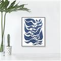 Picture of Classic Blue I  _GroupedProduct_Rectangle_Portrait_Canvas_Framed_