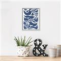 Picture of Classic Blue II  _GroupedProduct_Rectangle_Portrait_Canvas_Framed_