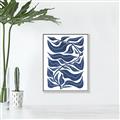 Picture of Classic Blue II  _GroupedProduct_Rectangle_Portrait_Canvas_Framed_