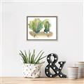 Picture of Splashed Cactus I  _GroupedProduct_Rectangle_Landscape_Canvas_Framed_