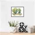 Picture of Splashed Cactus I  _GroupedProduct_Rectangle_Landscape_Canvas_Framed_