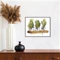 Picture of Splashed Cactus II  _GroupedProduct_Rectangle_Landscape_Canvas_Framed_
