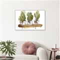 Picture of Splashed Cactus II  _GroupedProduct_Rectangle_Landscape_Canvas_Framed_