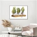 Picture of Splashed Cactus II  _GroupedProduct_Rectangle_Landscape_Canvas_Framed_