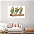 Picture of Splashed Cactus II  _GroupedProduct_Rectangle_Landscape_Canvas_Framed_
