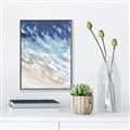 Picture of Water Strokes I  _GroupedProduct_Rectangle_Portrait_Canvas_Framed_