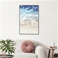 Picture of Water Strokes II  _GroupedProduct_Rectangle_Portrait_Canvas_Framed_