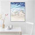 Picture of Water Strokes II  _GroupedProduct_Rectangle_Portrait_Canvas_Framed_