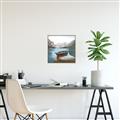 Picture of At the Dock  _GroupedProduct_Square_Canvas_Framed_