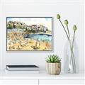 Picture of Coastal vibes I _GroupedProduct_Rectangle_Landscape_Canvas_Framed_
