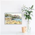 Picture of Coastal vibes I _GroupedProduct_Rectangle_Landscape_Canvas_Framed_