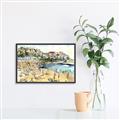 Picture of Coastal vibes I _GroupedProduct_Rectangle_Landscape_Canvas_Framed_