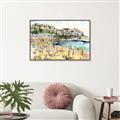 Picture of Coastal vibes I _GroupedProduct_Rectangle_Landscape_Canvas_Framed_